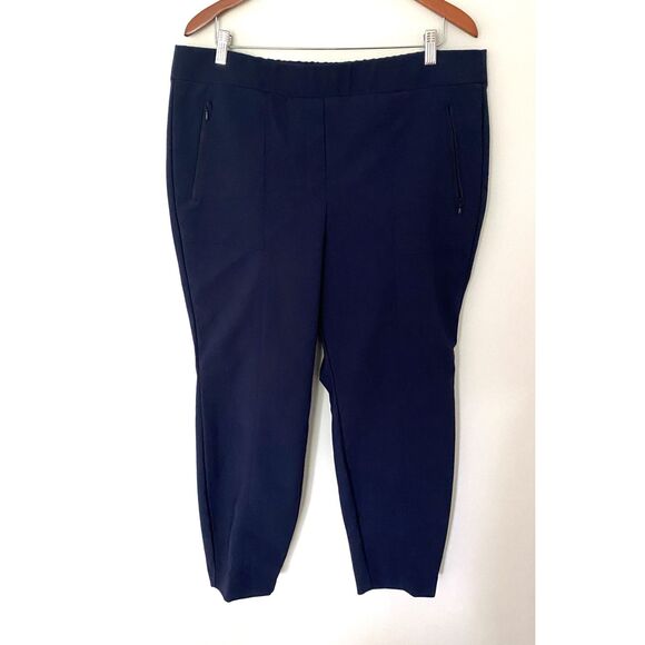 Lane Bryant Blue Stretchy On-The-Go Slim Ankle Pant Sz 18 - Picture 2 of 11